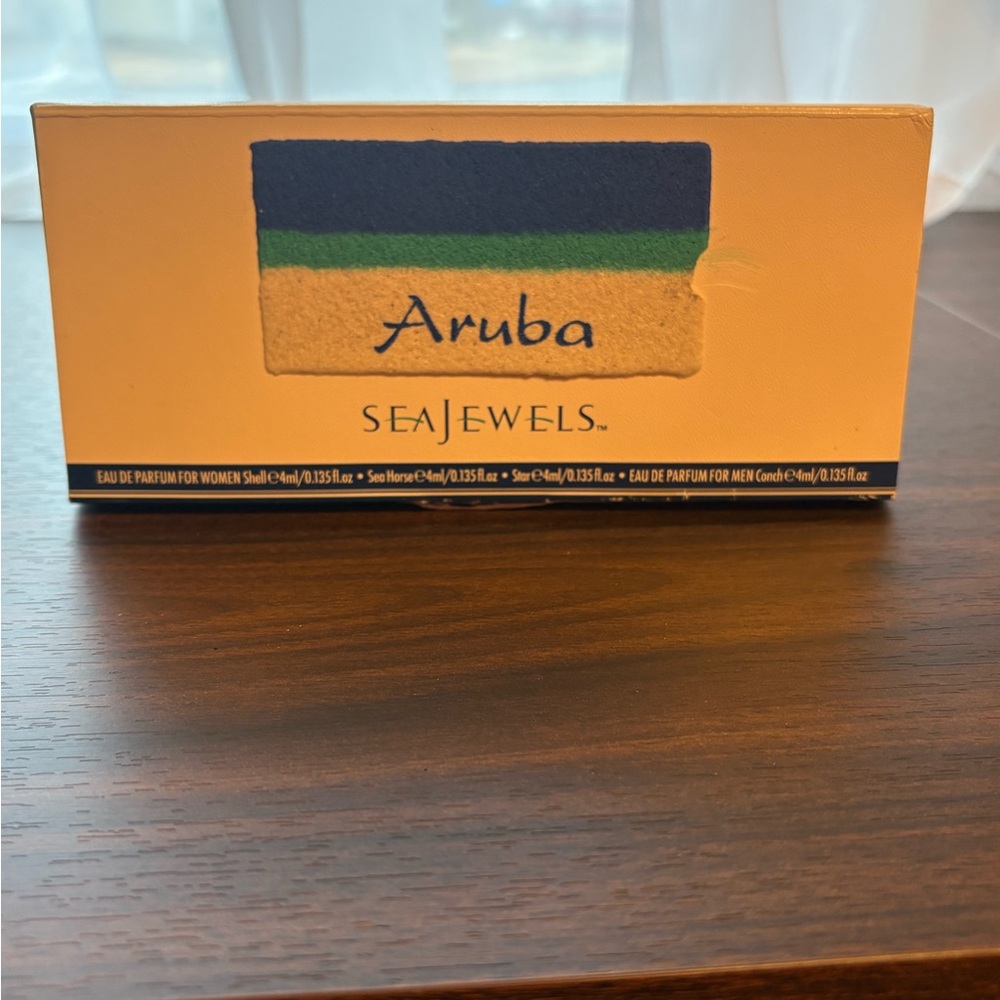 Aruba Perfume for Women - Blue and Yellow